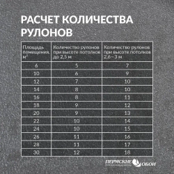 Пермские обои, Бумажные обои "Камни", 0,53 х 10,05м