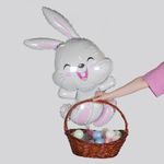 Шар (44''/112 см) Фигура, Зайка, 1 шт.