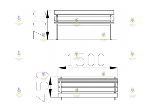 Скамейка тип-6