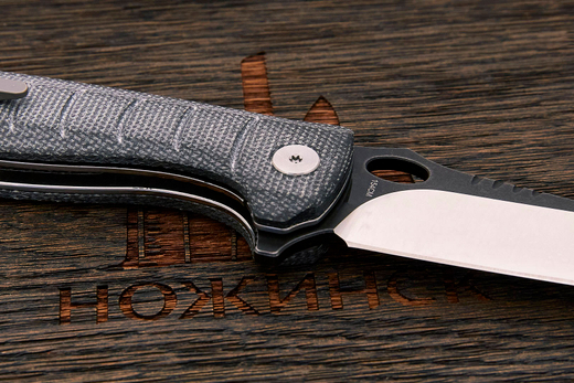 Нож складной QSP Locust, клинок 98мм, сталь 154CM, рукоять микарта