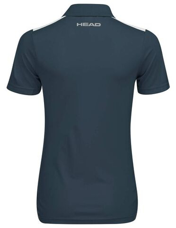 Женское поло Head Club 22 Tech - небесный