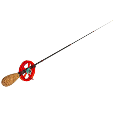 Удочка зимняя Lucky John C-Tech Jig Light LJ114-01 55см Ручка пробка 3секции 4кольца Тр.длина 33см