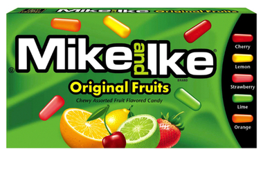 Майк&Айк. Конфетки фруктовые кислые США