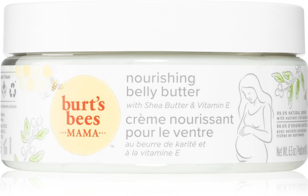 Burt’s Bees питательное масло для тела для талии и живота Mama Bee