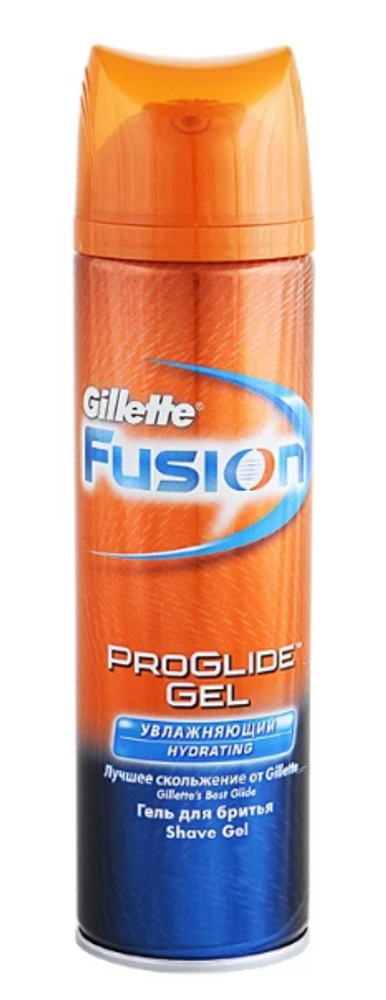 Gillette Гель для бритья Fusion, увлажняющий, 200 мл