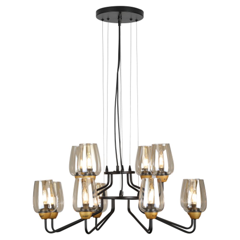 Люстра Rivoli Gera 4065-212 12 х E27 40 Вт дизайн | Rivoli