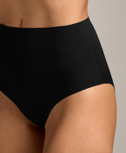 OYSHO Набор из двух пар классических трусов средней посадки из полиамидной смеси, черный