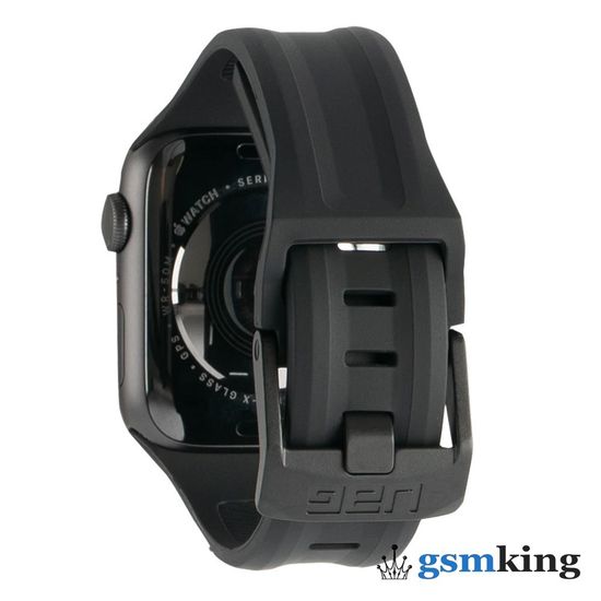 UAG Scout Silicone Watch Strap for Apple Watch 42|44|45mm Black (Чёрный)191488114040