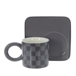 GAEM Кружка с блюдцем, 260 мл, L14 W14 H8,5 см, 3в.