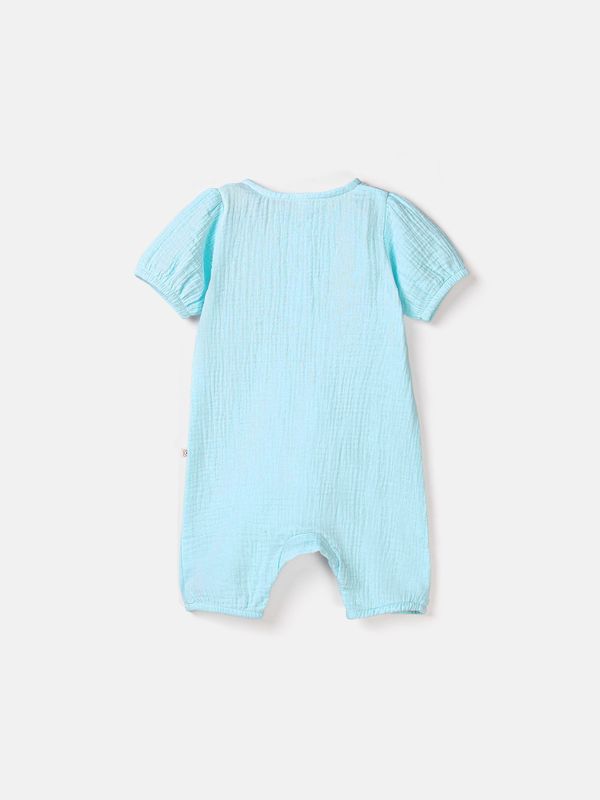 Ромпер муслиновый с рукавом-фонариком 