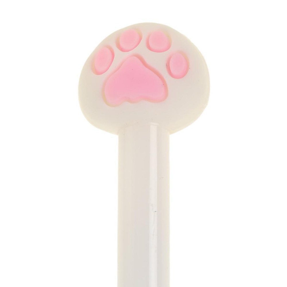 Ручка шарик. 0.7мм. "Коты-лапки" синяя, смен.стержень 125мм, цветн.корп, 2 диз. в ассорт. (Mazari)