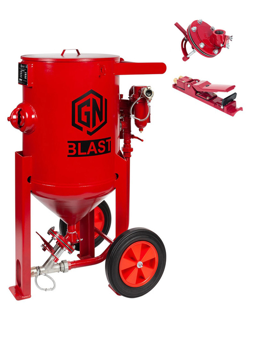 Абразивоструйный аппарат GN 200 RC HP с КПДУ