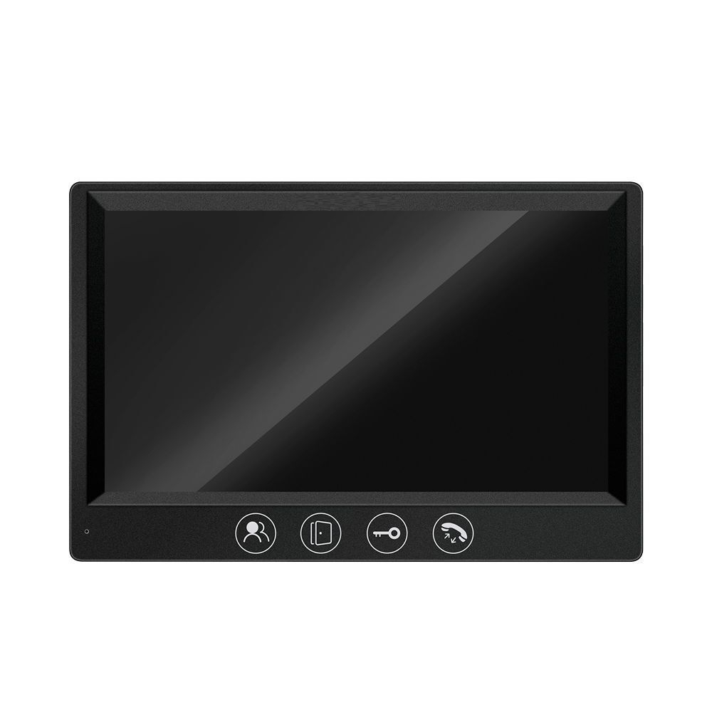 Комплект видеодомофона FULL HD 7" W/S, для дома с электромеханическим замком на калитку