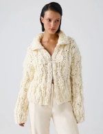 Свитер на молнии "Сахарная Вата"