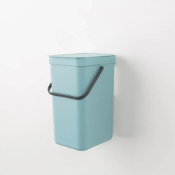 Brabantia Контейнер для мусора Sort & Go 12л мятный
