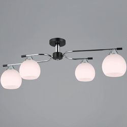 Потолочная люстра ILLUMICO LIBRA IL0638-4CSQ-24 CR BK LIBRA