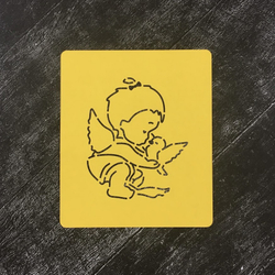 Ангел №14 с голубкой