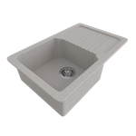 Мойка ML-GMS24 СТАНДАРТ с крылом , светло-серый (310), 765*490*200мм