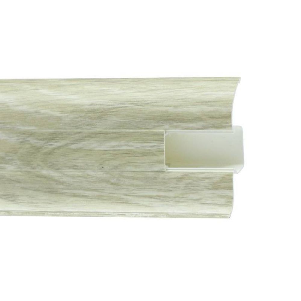 Пластиковый плинтус Royce 58 мм (2200x58x20) 826 Дуб Белло