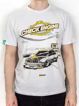 Футболка Exhaust Check Engine
