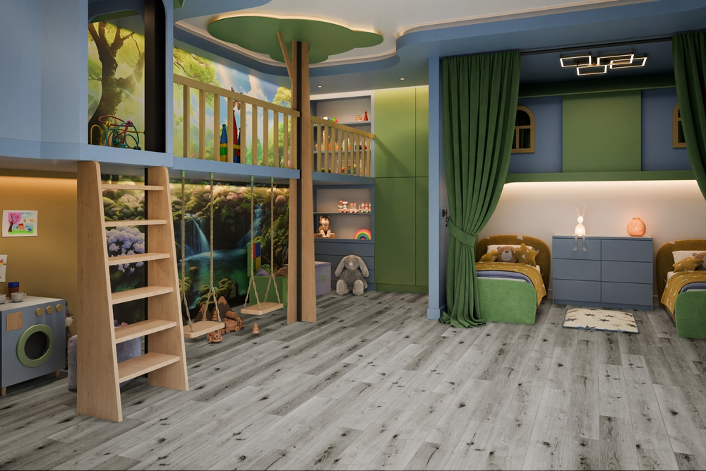 Кварц-винил LVT Damy Floor Family LVT 2.5 мм ДУБ КЛАССИЧЕСКИЙ СЕРЫЙ 4.13 м2