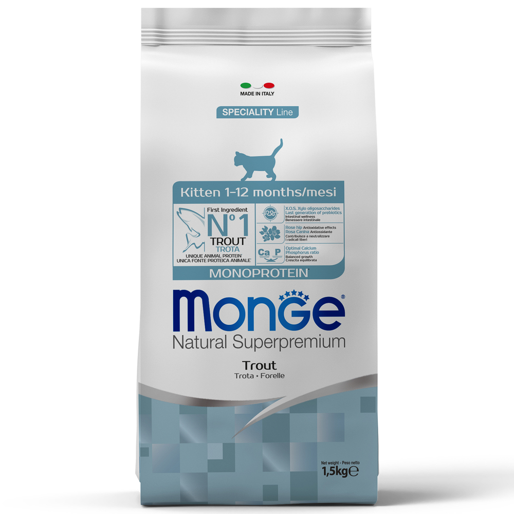 Сухой корм Monge Cat Speciality Line Monoprotein