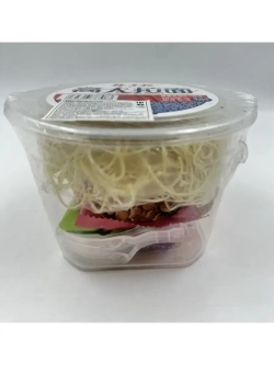 Лапша быстрого приготовления с кунжутом и арахисом