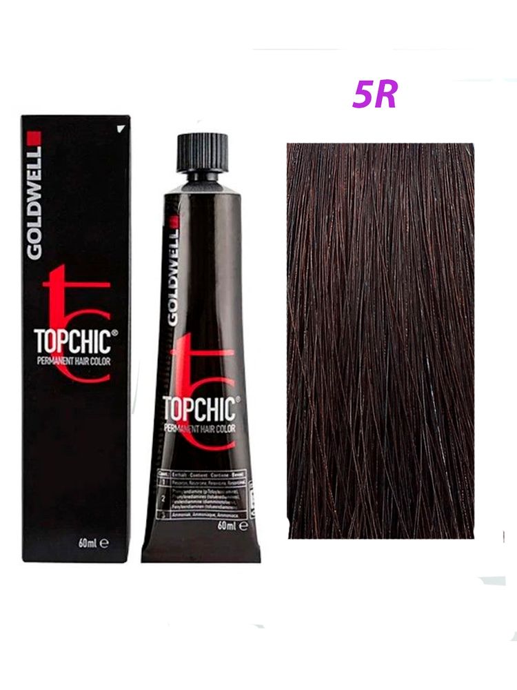 Goldwell Topchic 5R красное дерево ТС, 60 мл