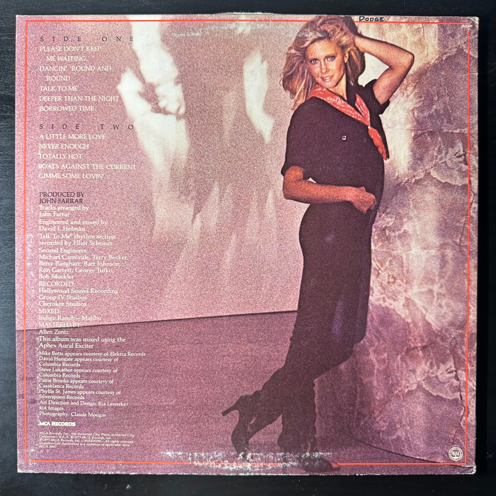 Olivia Newton-John ‎– Totally Hot (США 1978г.)