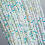 Хрустальные бусины, оттенок "Берилл", 3*2,5мм, рондель