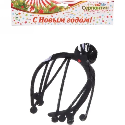 Ободок карнавальный «Паук»