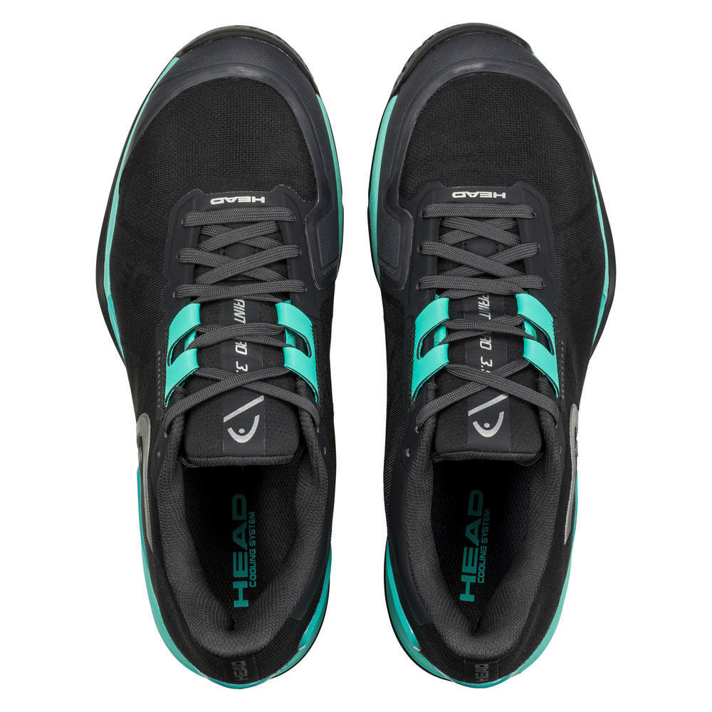 Мужские кроссовки теннисные Head Sprint Pro 3.5 Men - black/teal