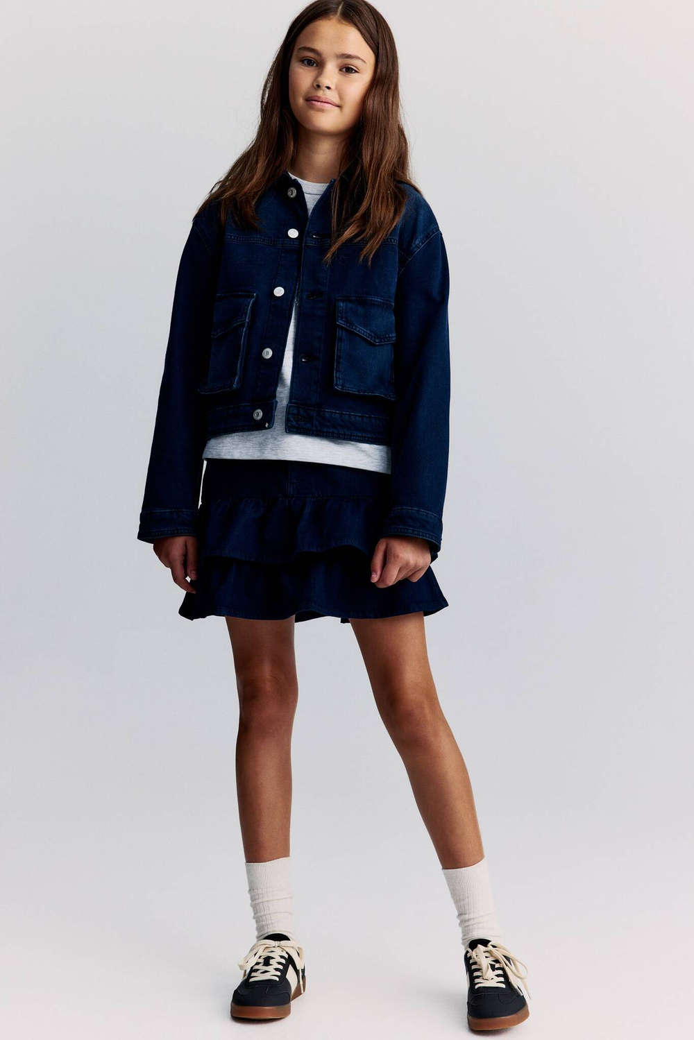 H&M Джинсовая куртка, темно-синий