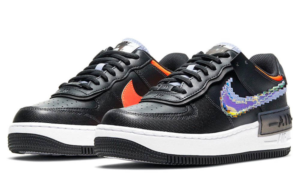 Кроссовки Nike Air Force 1 Low Shadow "Pixel" (Женская размерная сетка)