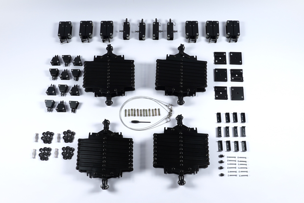 Подвесная потолочная система крепления FST TR-03 для стационарных фотостудий, 4 пантографа