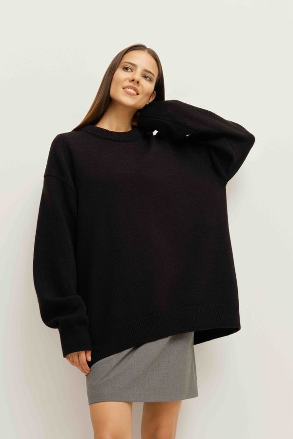 Свитер Оверсайз черный - фото 9
