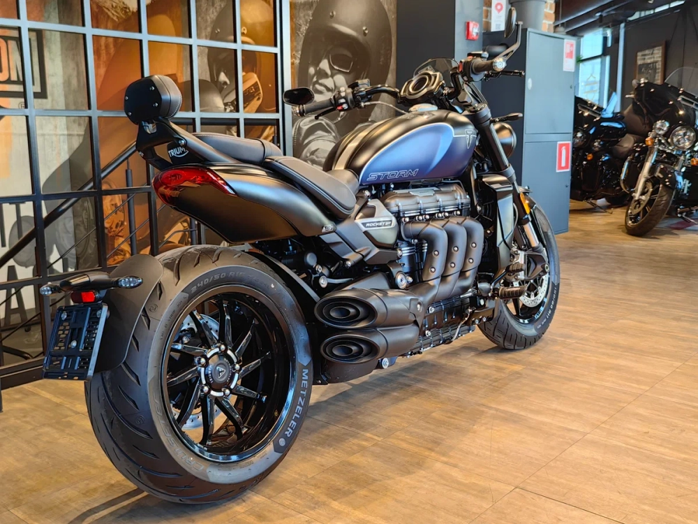 Triumph Rocket 3 GT STORM, 2024 Blue Satin