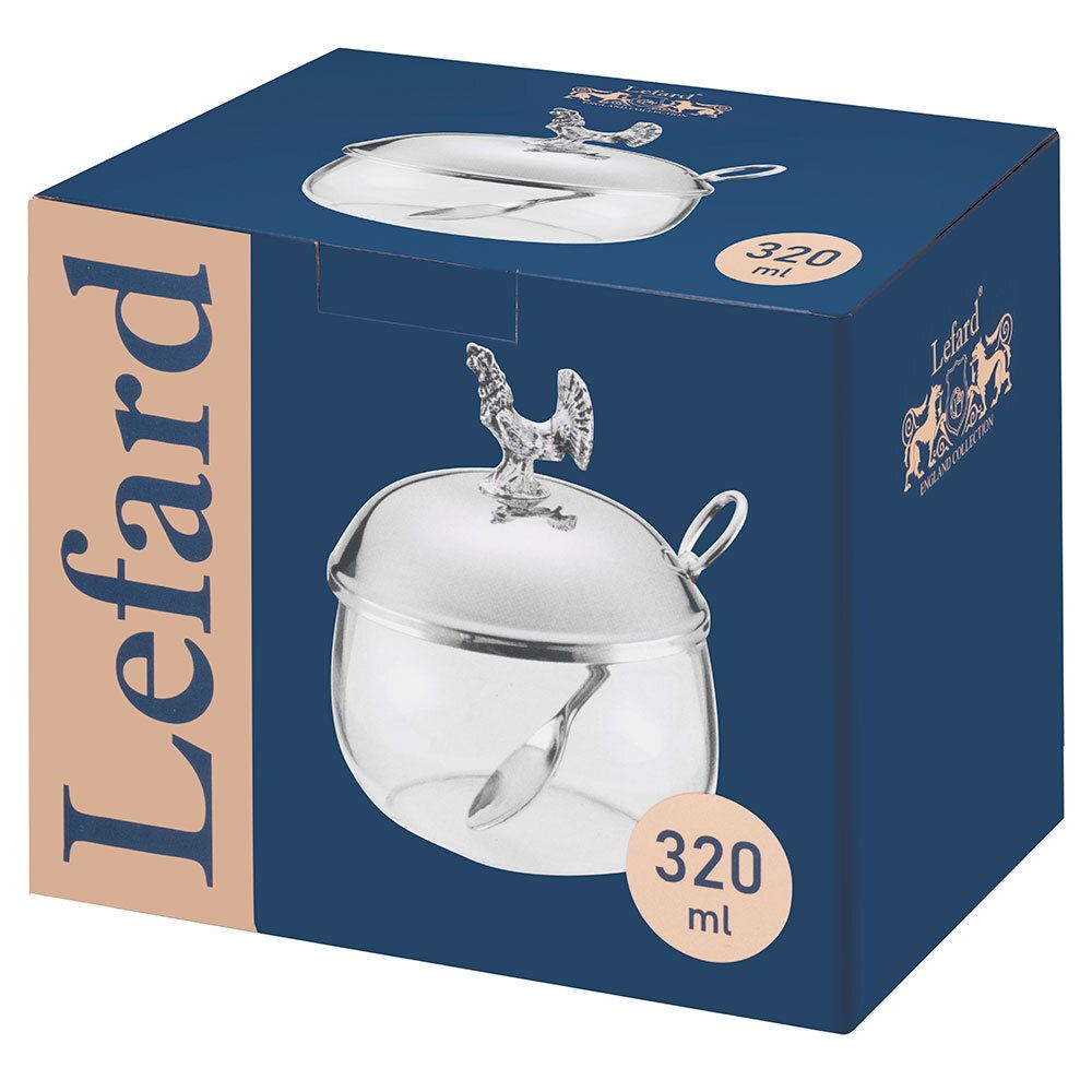 ЕМКОСТЬ ДЛЯ ХРАНЕНИЯ LEFARD СЕРИЯ "ОХОТА" 320МЛ С ЛОЖКОЙ