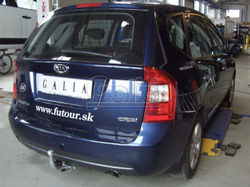 Фаркоп оцинкованный Galia K032A для Kia Carens 2006-2013(паспорт и сертификат в комплекте)(без электрики)