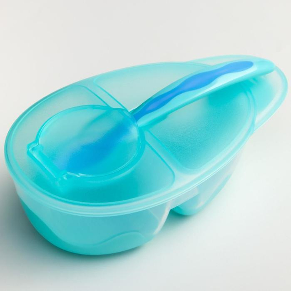 3978639 Набор детской посуды, 2 предмета: тарелка и ложка