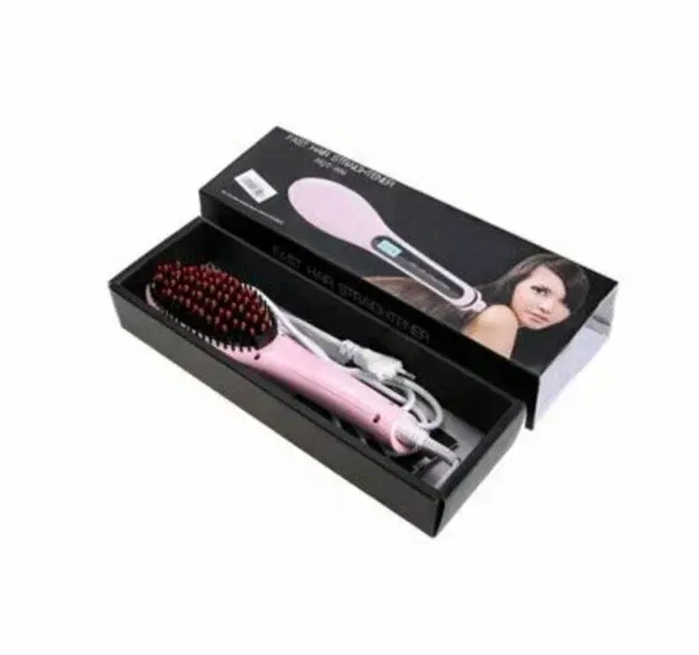 FAST HAIR STRAIGHTENER Электрическая расчёска выпрямитель