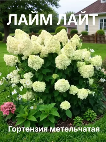 Лайм Лайт гортензия метельчатая