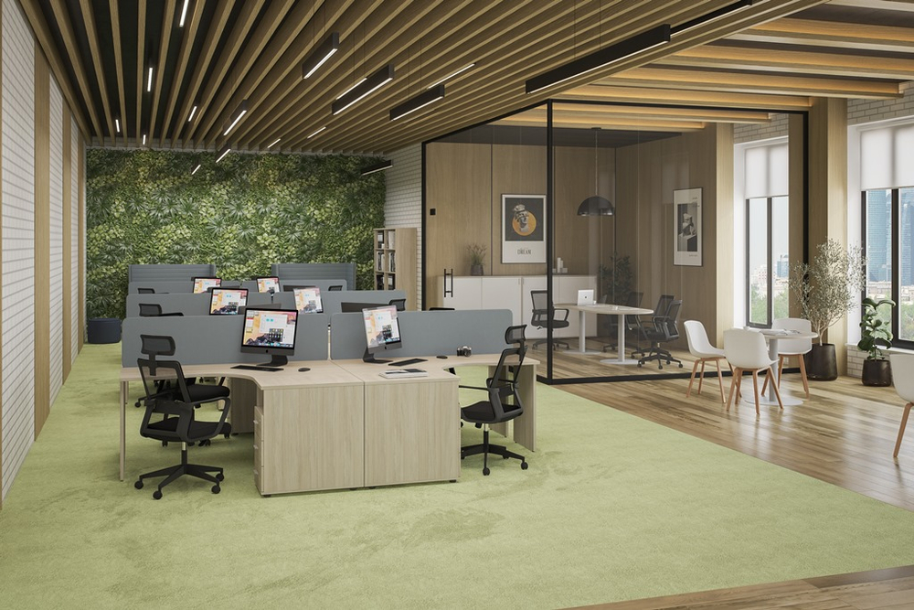 Шкаф высокий для документов со стеклом SG.801.OD.SH.GL СИГМА (SIGMA)