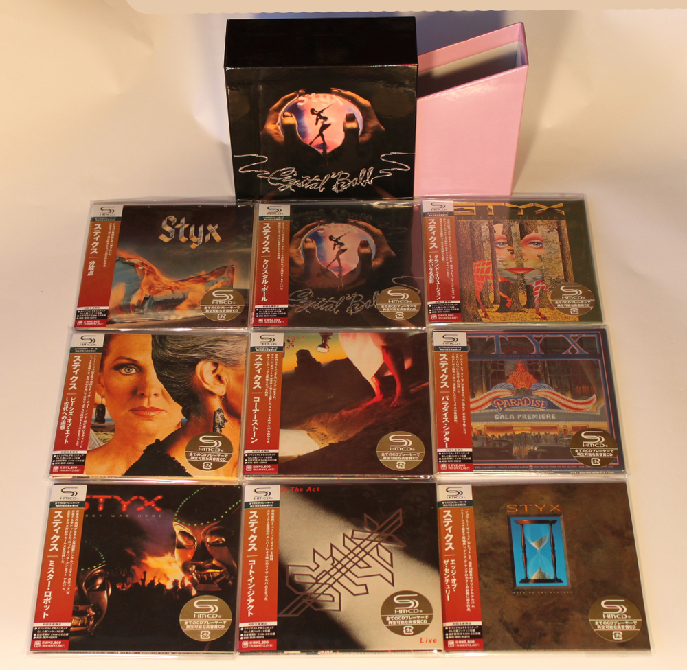 Комплект / Styx (10 Mini LP SHM-CD + Box)