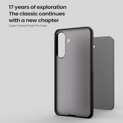 Чехол прозрачный тонированный для Samsung Galaxy A37, серия Super Frosted Shield Pro (Clear version) от Nillkin