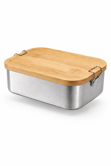 Контейнер металлический Zeero Life Бамбук, 1400 мл
