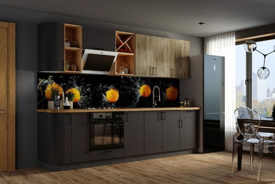 вариант компоновки модульная кухня КАНТРИ