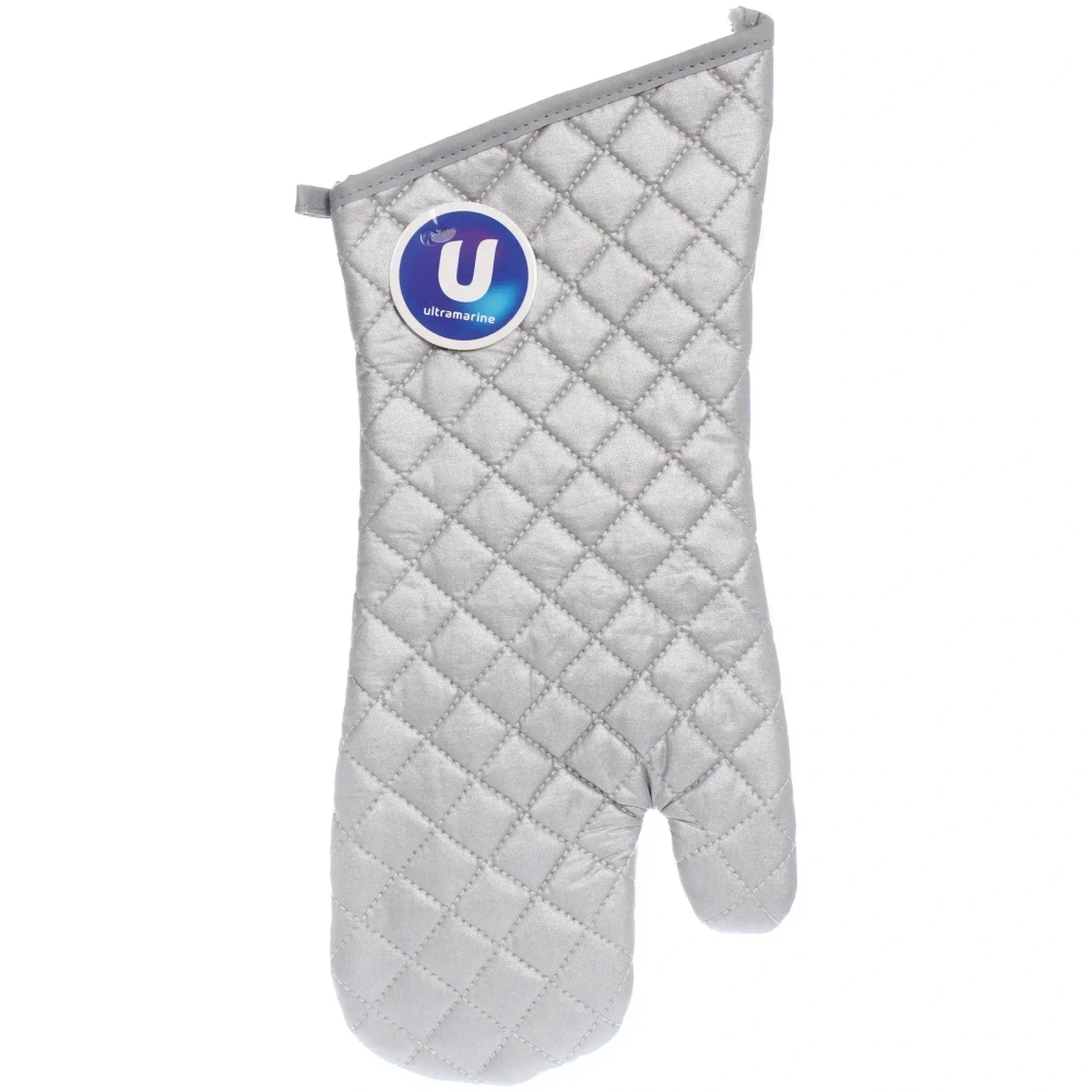 Прихватка-варежка «Шеф Повар» серебро 38*16 см