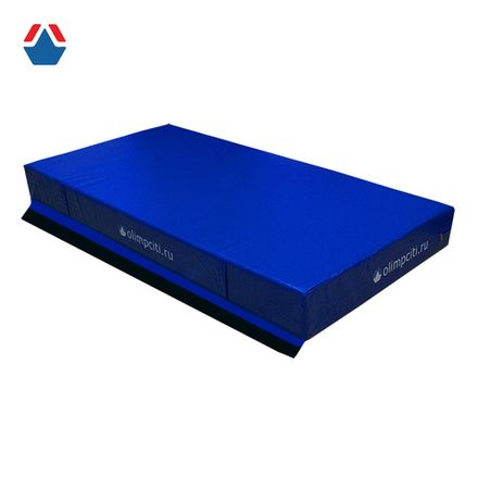 Мат для соскоков 2000x1000x200mm Velcro по длинной стороне (ППУ,вин.кожа)