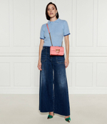 Кожаная сумка через плечо LOVE ONE MINI Pinko - розовый(100059 A0F1)